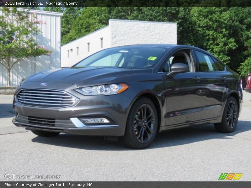 Magnetic / Ebony 2018 Ford Fusion SE