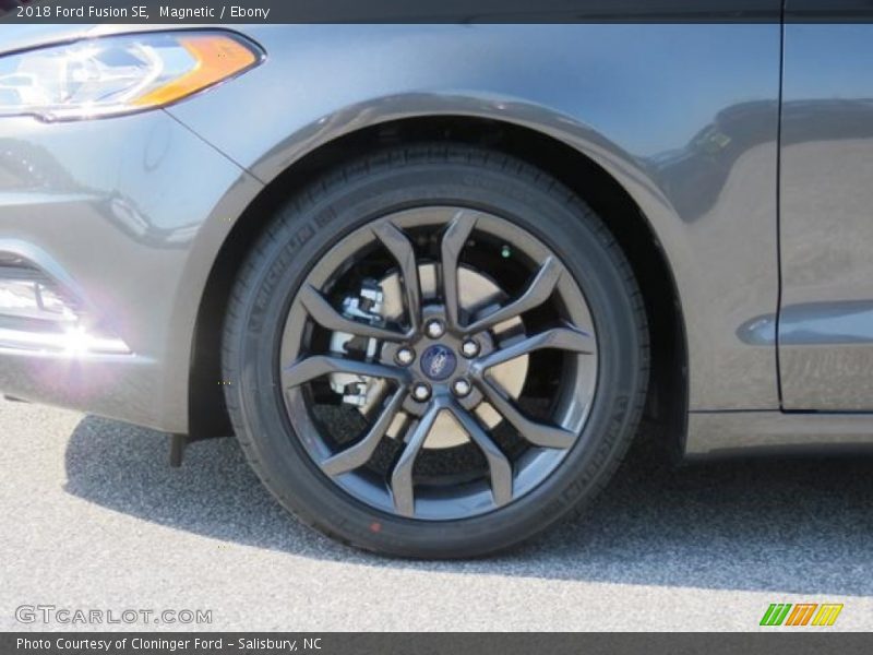 Magnetic / Ebony 2018 Ford Fusion SE