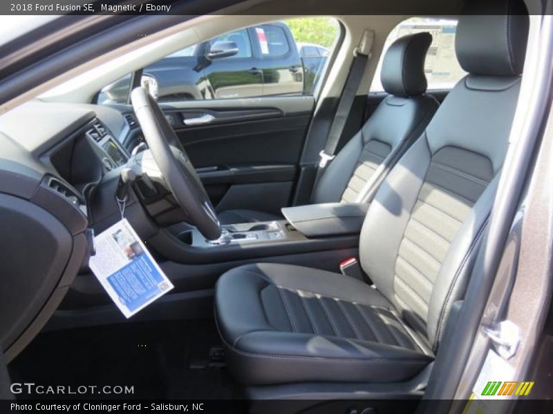 Magnetic / Ebony 2018 Ford Fusion SE