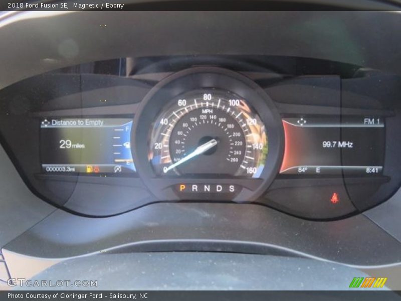 Magnetic / Ebony 2018 Ford Fusion SE