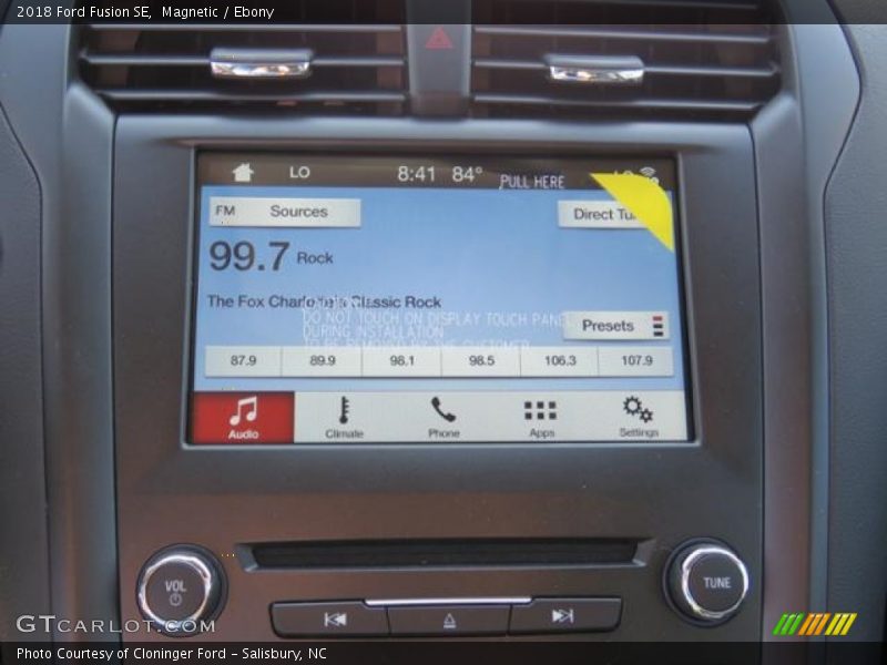 Magnetic / Ebony 2018 Ford Fusion SE