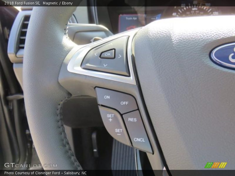 Magnetic / Ebony 2018 Ford Fusion SE