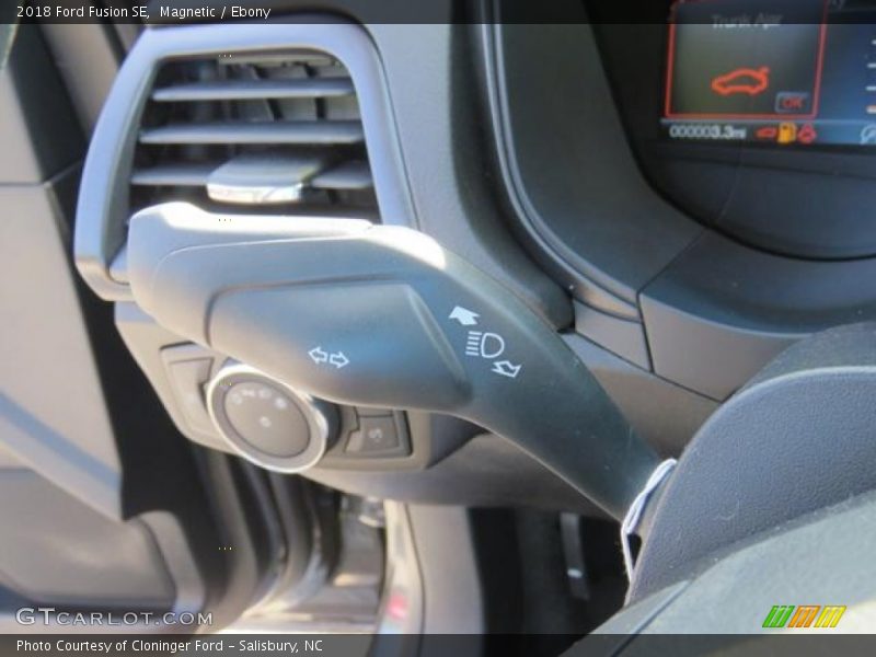 Magnetic / Ebony 2018 Ford Fusion SE