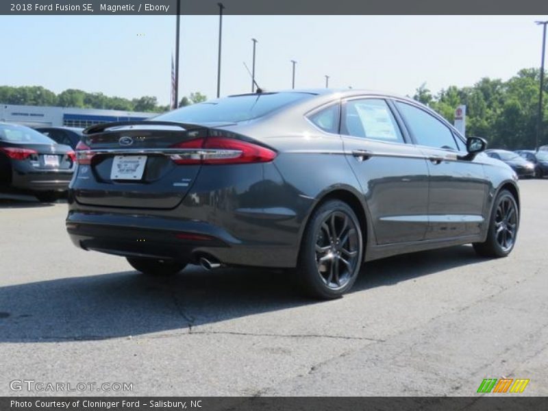 Magnetic / Ebony 2018 Ford Fusion SE