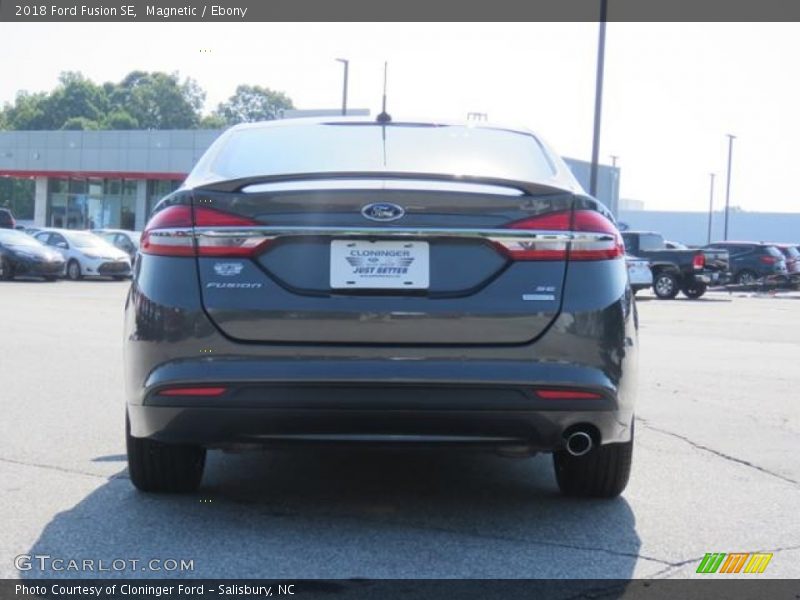 Magnetic / Ebony 2018 Ford Fusion SE