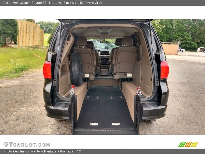 Nocturne Black Metallic / Aero Gray 2011 Volkswagen Routan SE