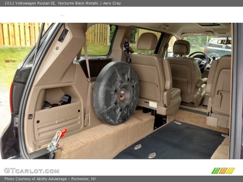 Nocturne Black Metallic / Aero Gray 2011 Volkswagen Routan SE