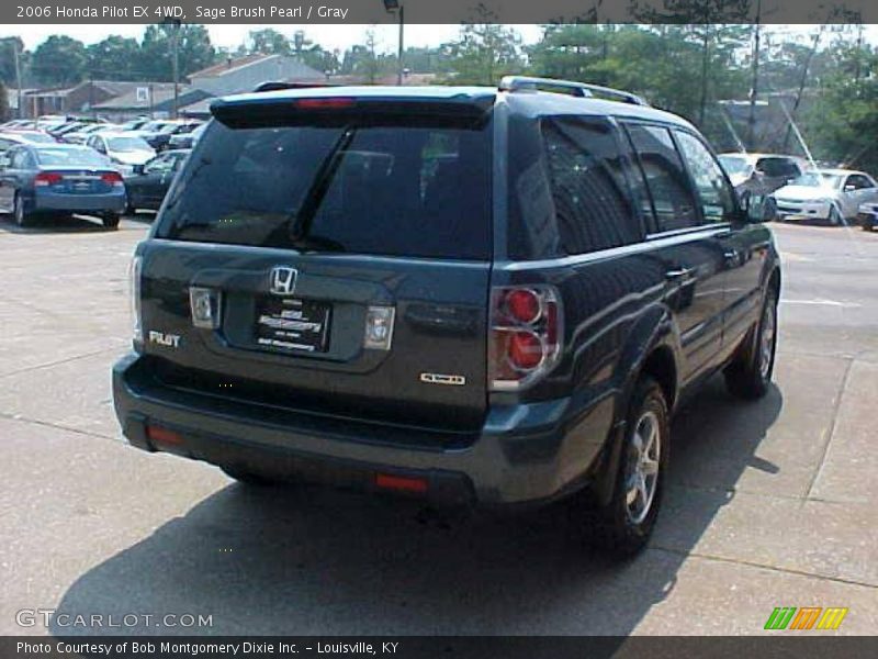 Sage Brush Pearl / Gray 2006 Honda Pilot EX 4WD