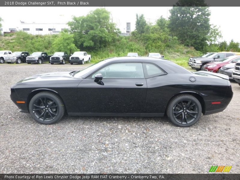 Pitch Black / Black 2018 Dodge Challenger SXT