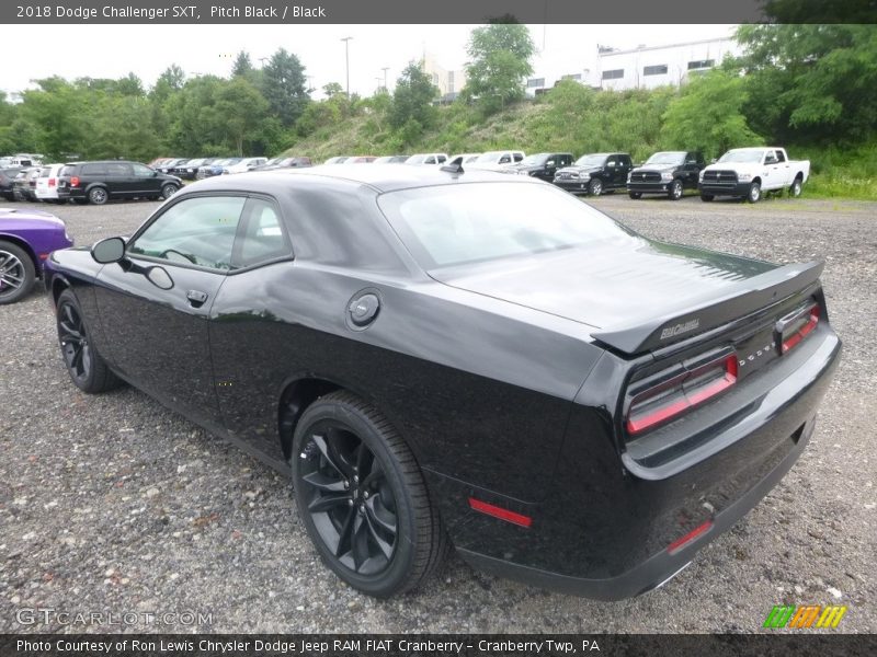 Pitch Black / Black 2018 Dodge Challenger SXT