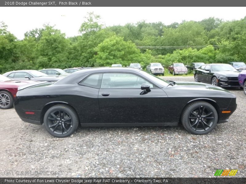 Pitch Black / Black 2018 Dodge Challenger SXT