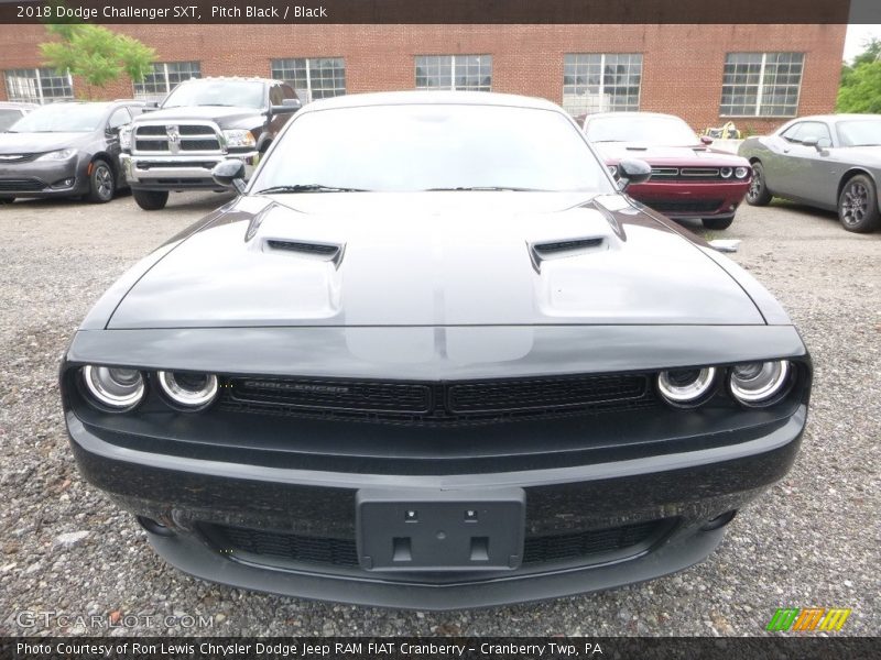 Pitch Black / Black 2018 Dodge Challenger SXT