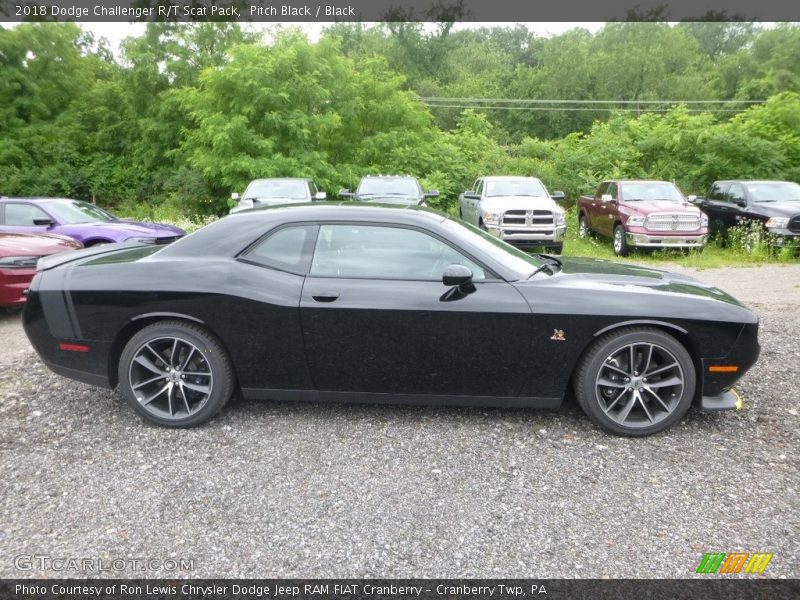 Pitch Black / Black 2018 Dodge Challenger R/T Scat Pack
