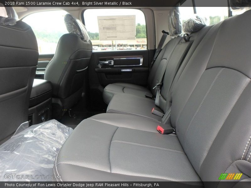 Rear Seat of 2018 1500 Laramie Crew Cab 4x4