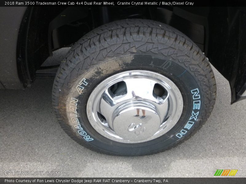 Granite Crystal Metallic / Black/Diesel Gray 2018 Ram 3500 Tradesman Crew Cab 4x4 Dual Rear Wheel