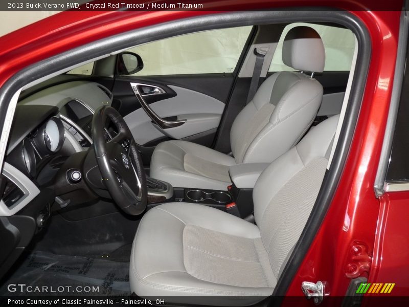 Crystal Red Tintcoat / Medium Titanium 2013 Buick Verano FWD