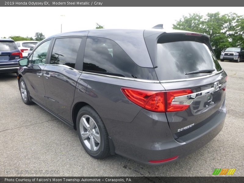 Modern Steel Metallic / Gray 2019 Honda Odyssey EX