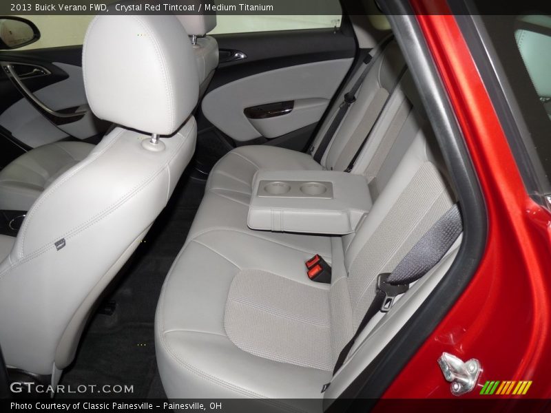 Crystal Red Tintcoat / Medium Titanium 2013 Buick Verano FWD