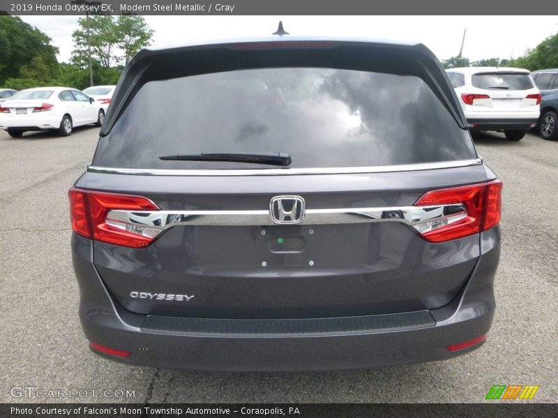 Modern Steel Metallic / Gray 2019 Honda Odyssey EX