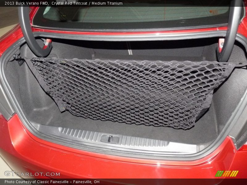 Crystal Red Tintcoat / Medium Titanium 2013 Buick Verano FWD