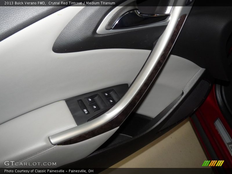 Crystal Red Tintcoat / Medium Titanium 2013 Buick Verano FWD
