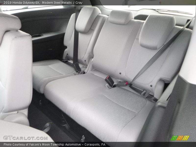 Modern Steel Metallic / Gray 2019 Honda Odyssey EX