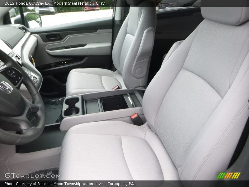 Modern Steel Metallic / Gray 2019 Honda Odyssey EX