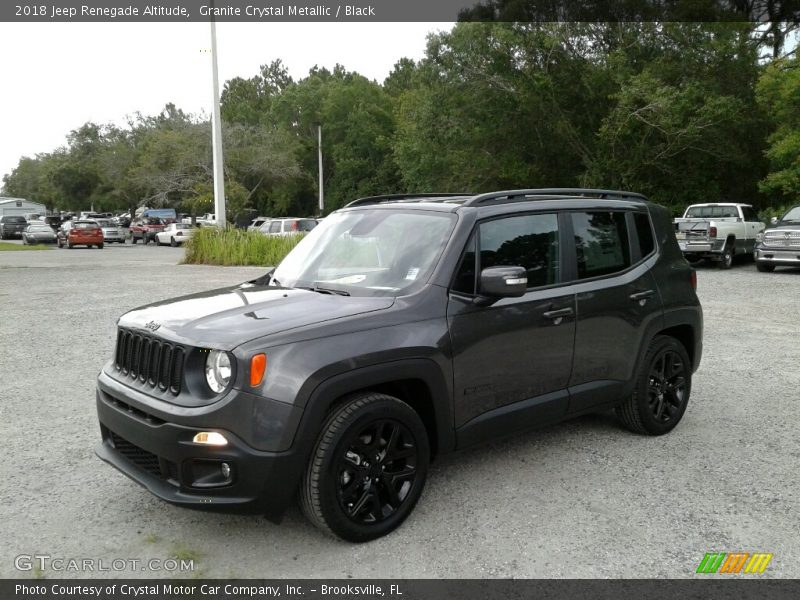 Granite Crystal Metallic / Black 2018 Jeep Renegade Altitude