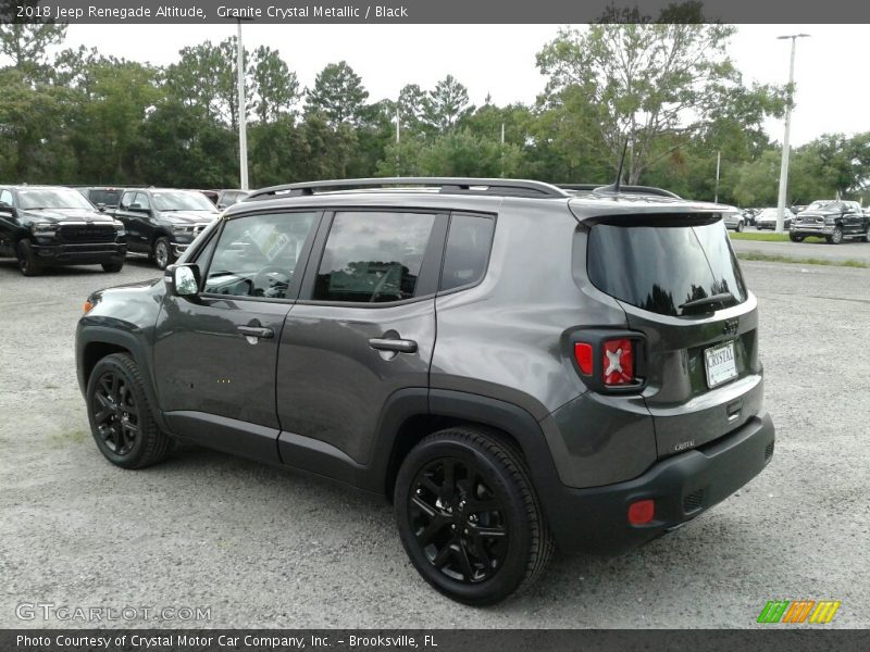 Granite Crystal Metallic / Black 2018 Jeep Renegade Altitude