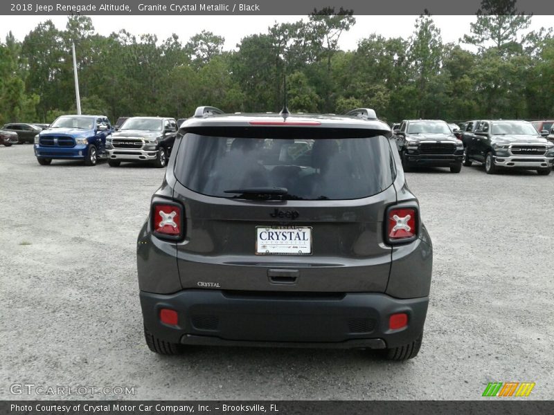 Granite Crystal Metallic / Black 2018 Jeep Renegade Altitude