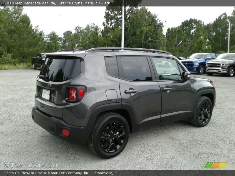 Granite Crystal Metallic / Black 2018 Jeep Renegade Altitude