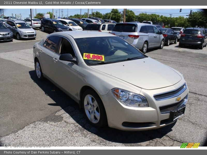 Gold Mist Metallic / Cocoa/Cashmere 2011 Chevrolet Malibu LS