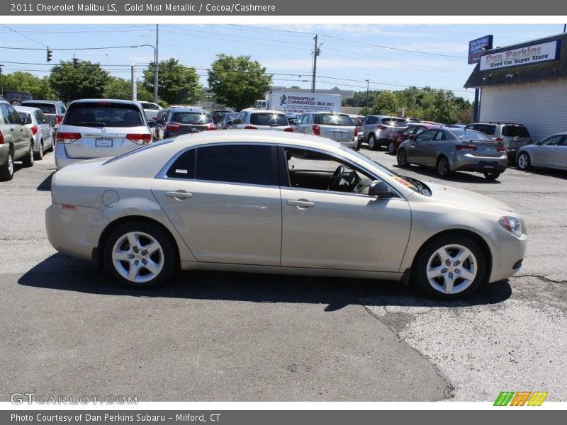 Gold Mist Metallic / Cocoa/Cashmere 2011 Chevrolet Malibu LS