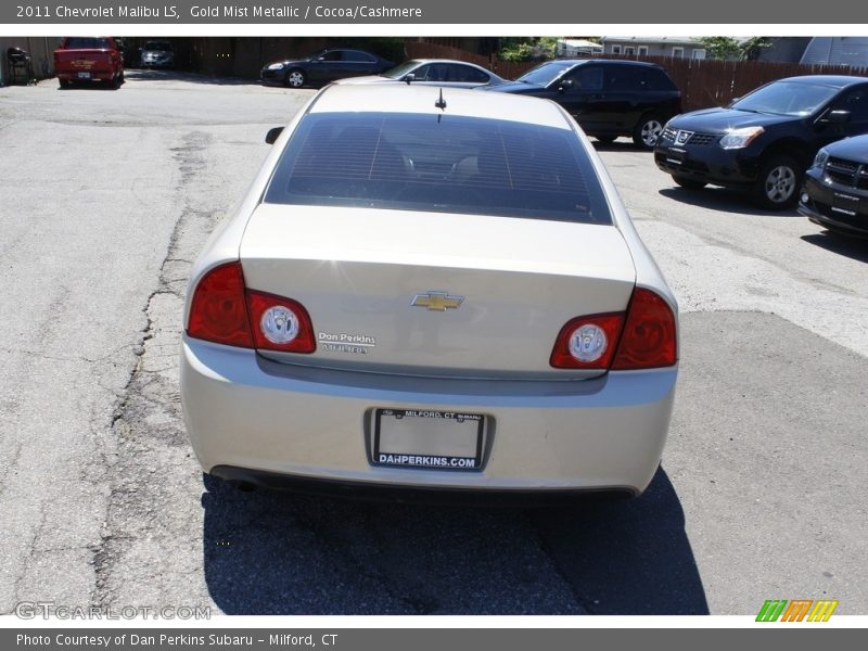 Gold Mist Metallic / Cocoa/Cashmere 2011 Chevrolet Malibu LS