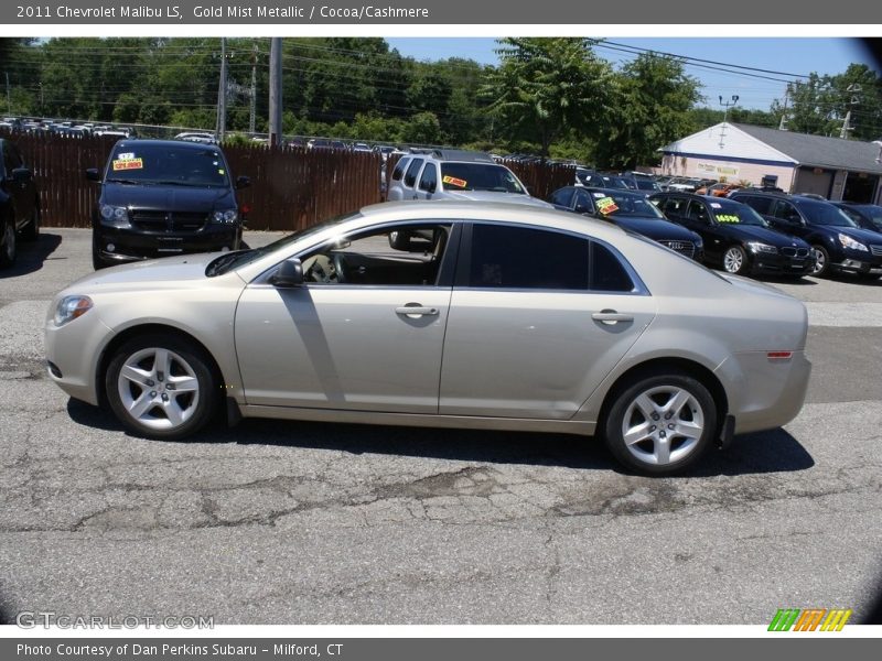 Gold Mist Metallic / Cocoa/Cashmere 2011 Chevrolet Malibu LS