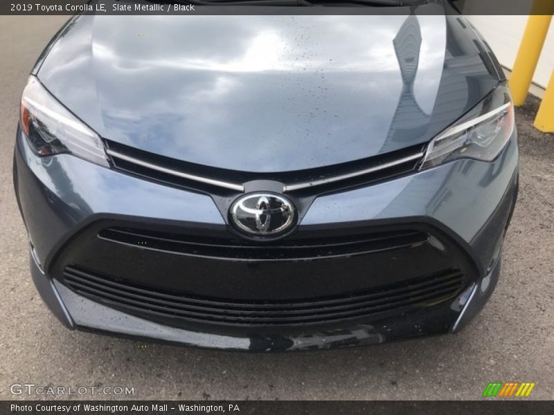 Slate Metallic / Black 2019 Toyota Corolla LE