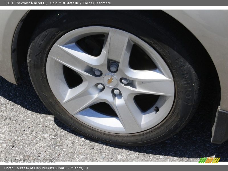 Gold Mist Metallic / Cocoa/Cashmere 2011 Chevrolet Malibu LS