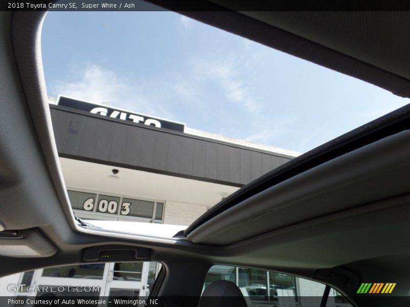 Super White / Ash 2018 Toyota Camry SE