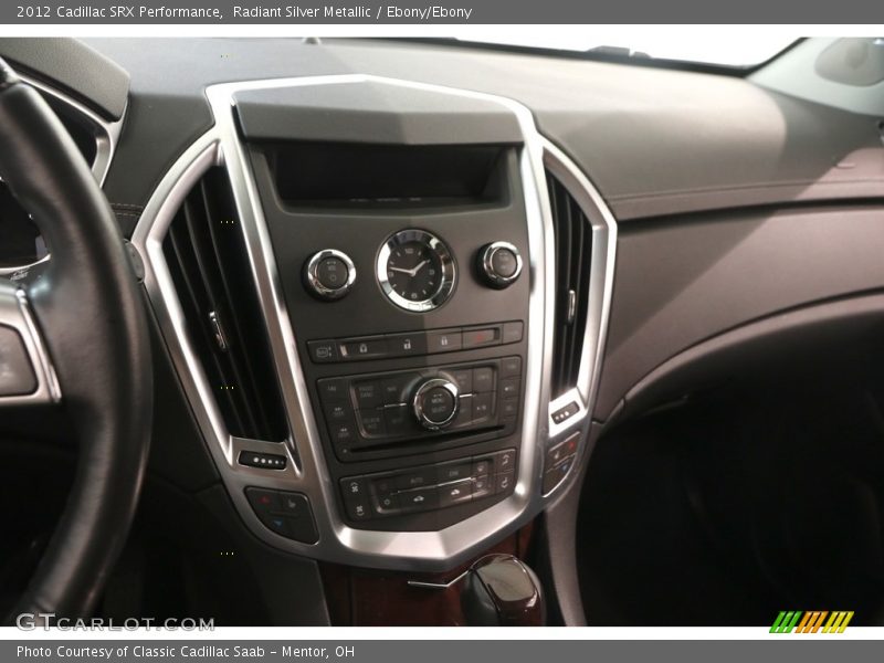 Radiant Silver Metallic / Ebony/Ebony 2012 Cadillac SRX Performance