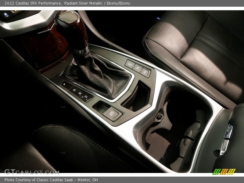 Radiant Silver Metallic / Ebony/Ebony 2012 Cadillac SRX Performance