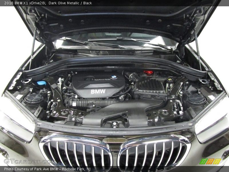 Dark Olive Metallic / Black 2018 BMW X1 xDrive28i