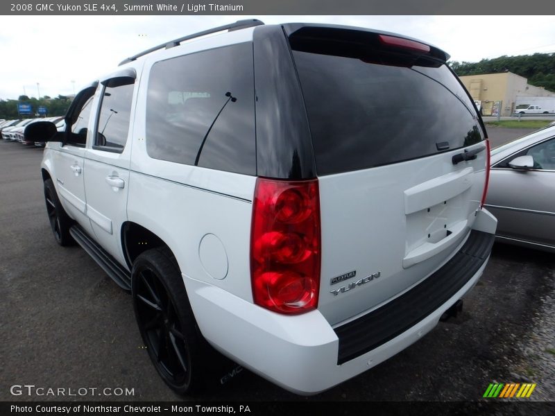 Summit White / Light Titanium 2008 GMC Yukon SLE 4x4