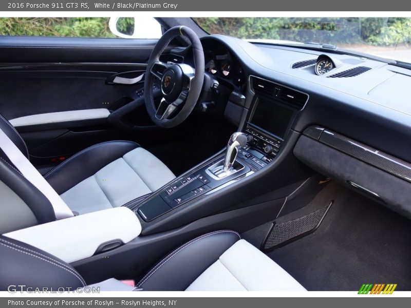 White / Black/Platinum Grey 2016 Porsche 911 GT3 RS