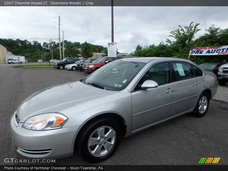 Silverstone Metallic / Gray 2007 Chevrolet Impala LT