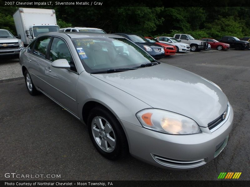 Silverstone Metallic / Gray 2007 Chevrolet Impala LT