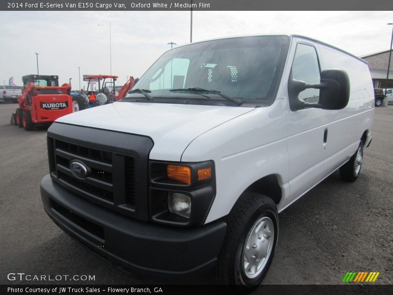 Oxford White / Medium Flint 2014 Ford E-Series Van E150 Cargo Van