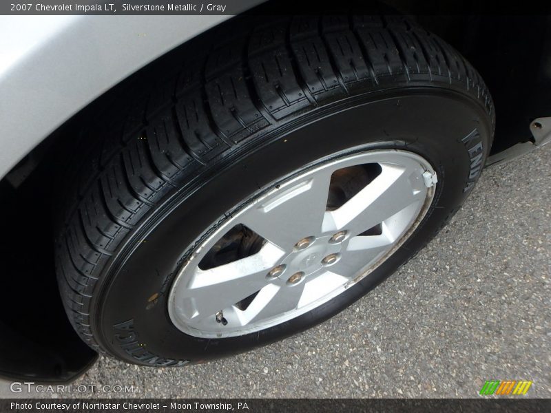 Silverstone Metallic / Gray 2007 Chevrolet Impala LT