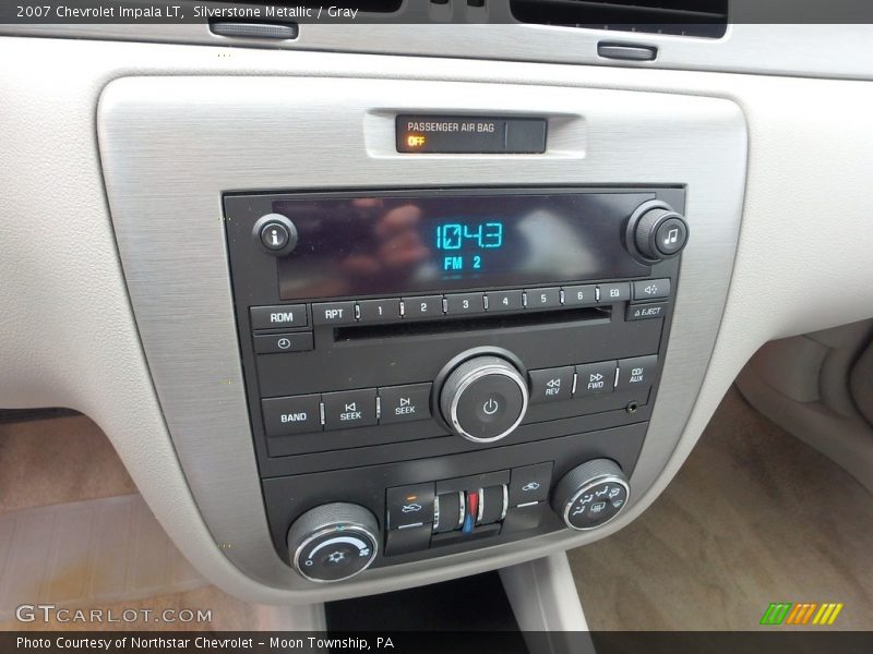 Silverstone Metallic / Gray 2007 Chevrolet Impala LT