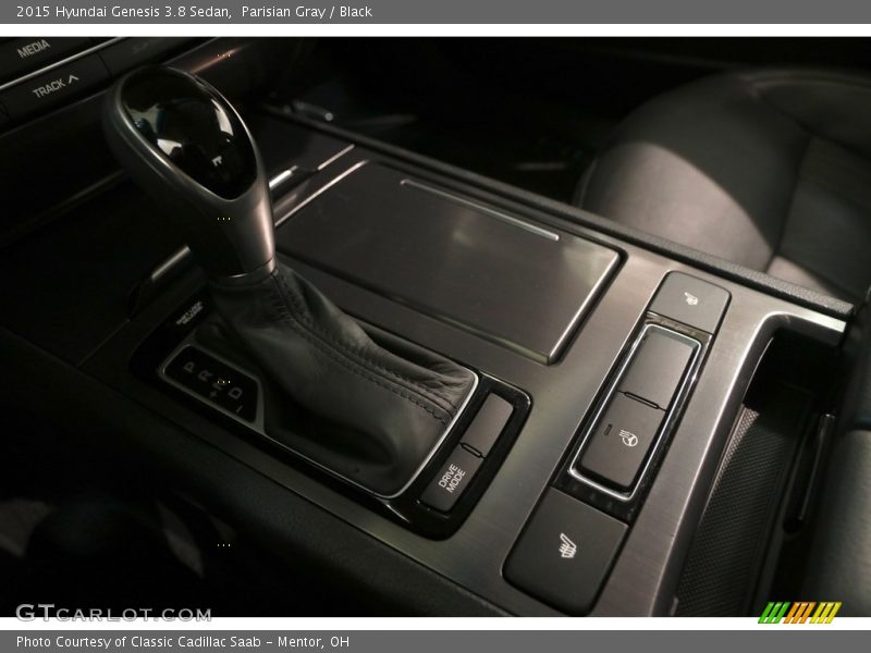 Parisian Gray / Black 2015 Hyundai Genesis 3.8 Sedan