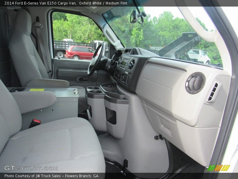 Oxford White / Medium Flint 2014 Ford E-Series Van E150 Cargo Van